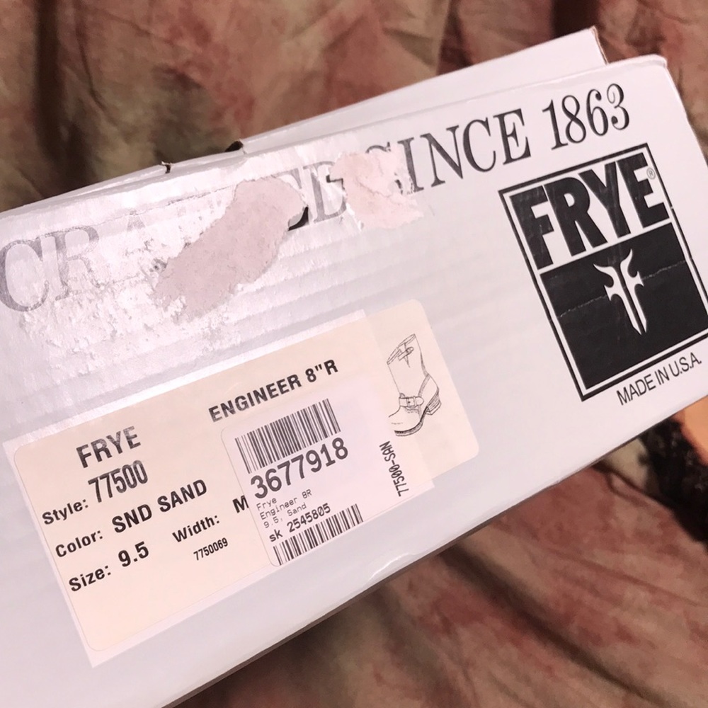 ❌SOLD❌ - Frye Engineer 8” R - Picture 8 of 8